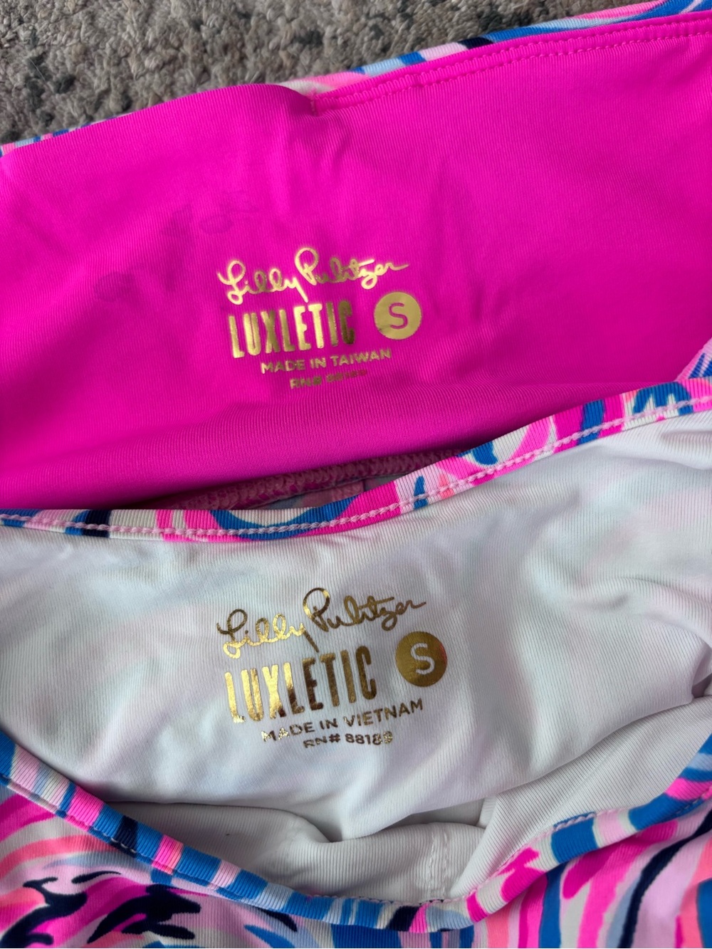 Lilly Pulitzer Luxletic set - Picture 3 of 8